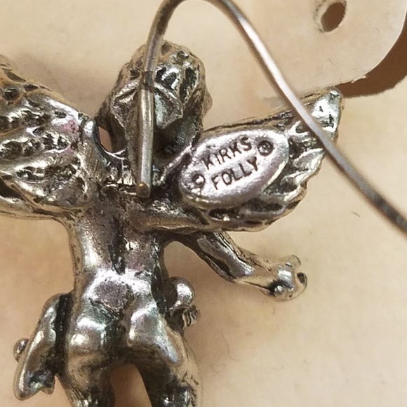 Fairy/Angel Kirks Folly Wire Earring - Picture 4 of 4